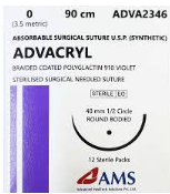 ADVACRYL -BRAIDED COATED POLYGLACTIN 910 VIOLET